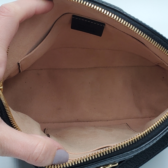 GUCCI Ophidia GG small shoulder bag IN BLACK LEATHER - Picture 6 of 10